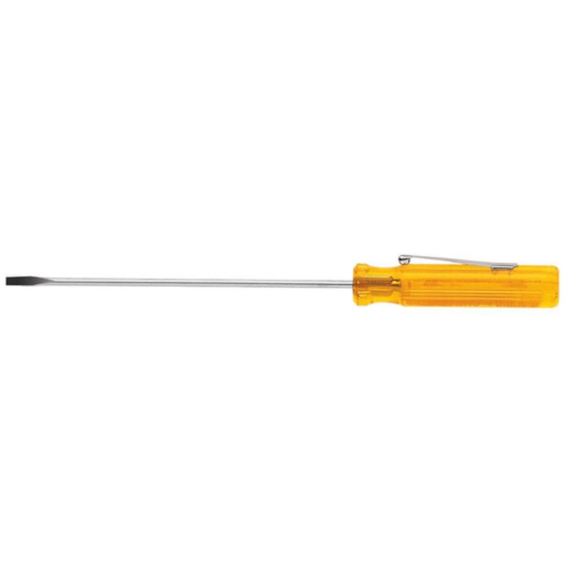 Klein Tools 1/8 in. Pocket Clip Screwdriver and 2 in. Shaft - A130-2