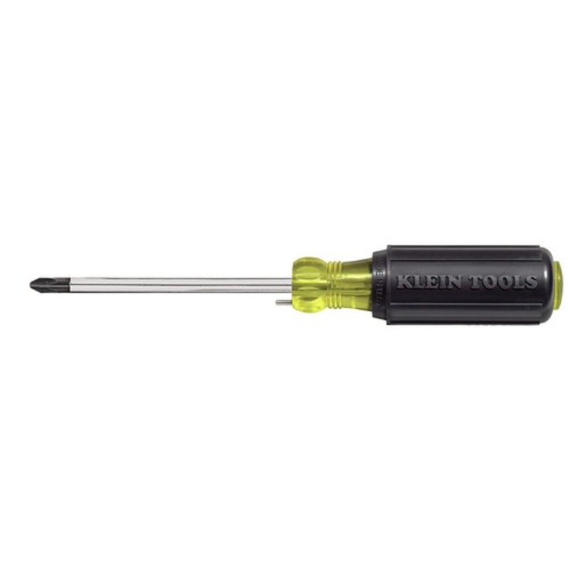 Klein Tools #2 Phillips 4 in. Shank Wire Bending Screwdriver - 603-4B