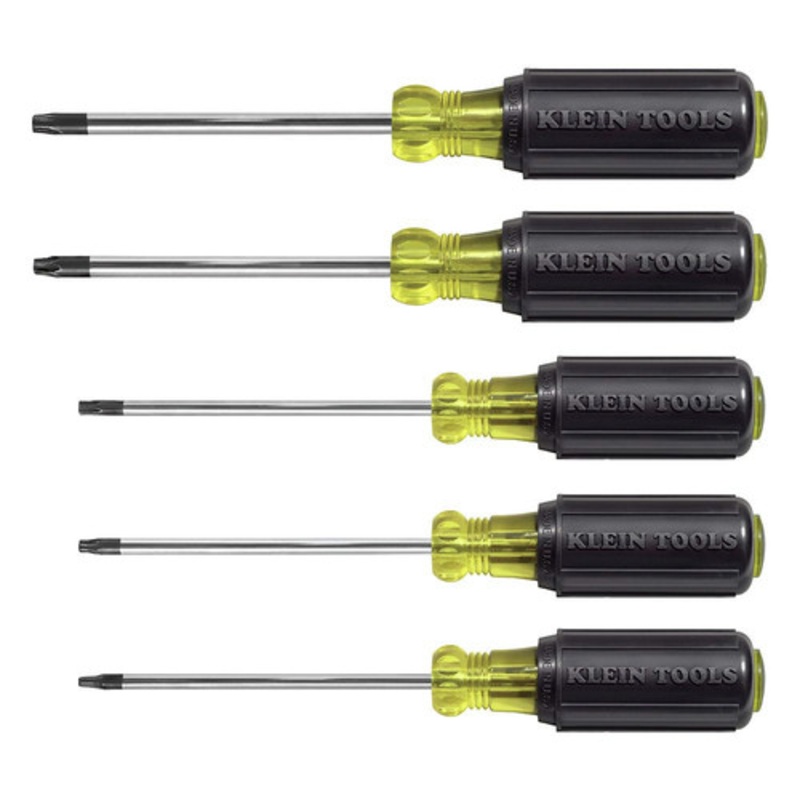 Klein Tools 5-Piece TORX Cushion Grip Screwdriver Set - 19555