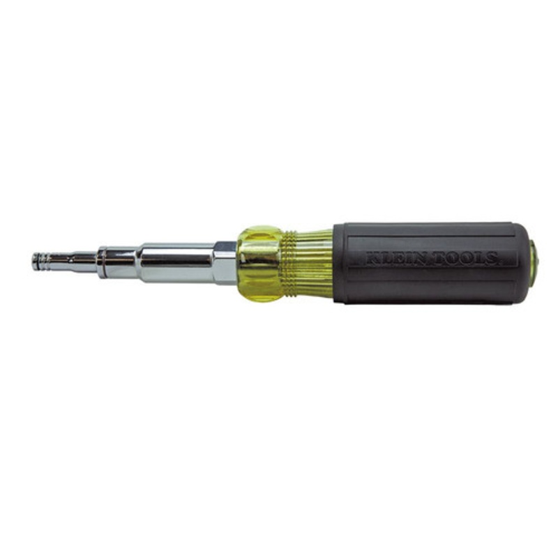 Klein Tools 6-in-1 Heavy Duty Multi-Bit Screwdriver/Nut Driver - 32800