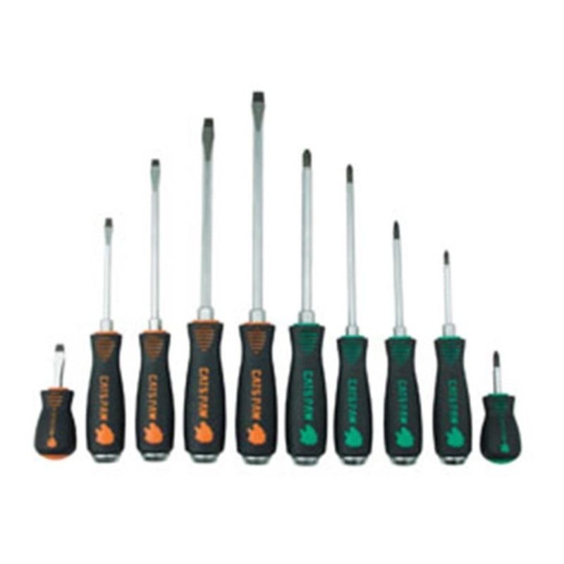 Mayhew 10-Piece Capped End Screwdriver Set - 66306