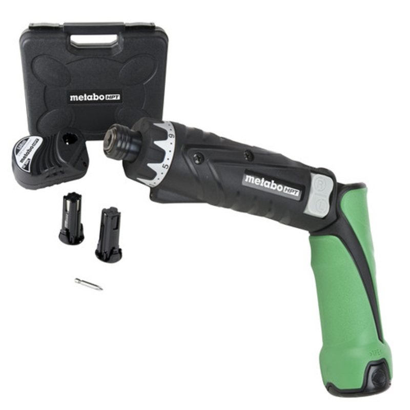 Metabo HPT 3.6V Lithium-Ion Cordless Screwdriver Kit (1.5 Ah) - DB3DL2M