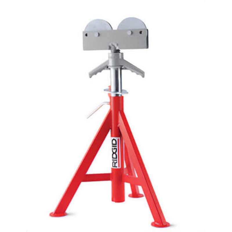 Ridgid 56667 Low Head Roller Pipe Stand RJ-98, 12 in Pipe, 1000 lb Load