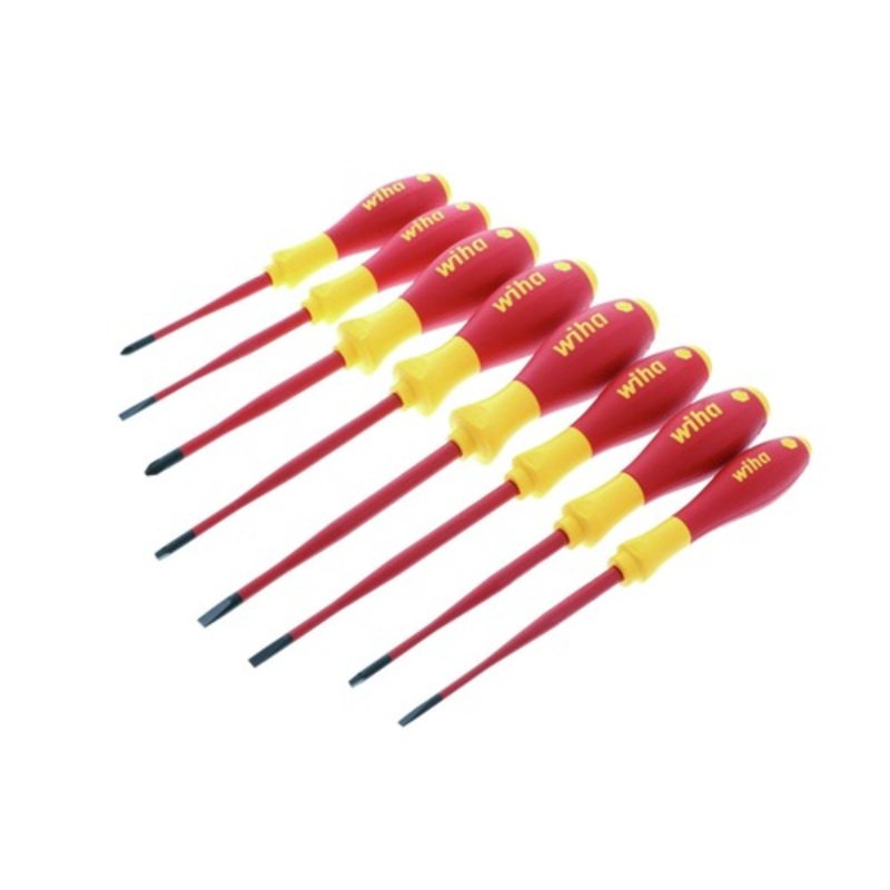 Wiha Tools (8-Piece) Insulated SlimLine Screwdriver Set - 32197