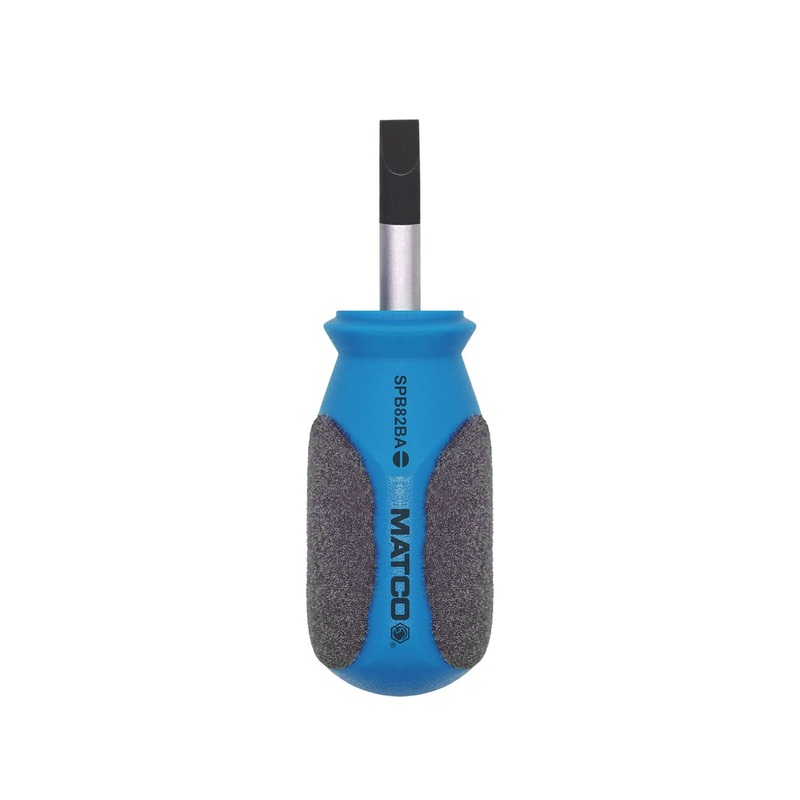 1/4" X 1" SLOTTED SCREWDRIVER 3-1/8" LENGTH - BLUE