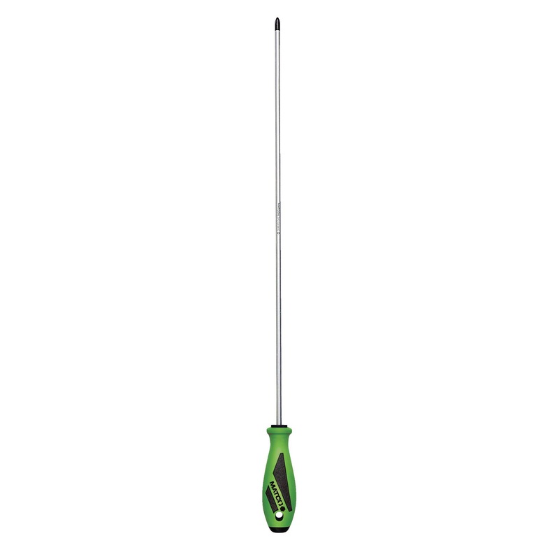 1/4" X 18" XL SCREWDRIVER PHILLIPS P2 - GREEN