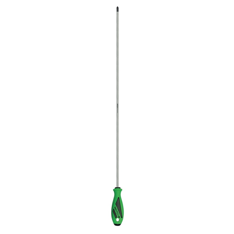 1/4" X 24" SLOTTED SCREWDRIVER - GREEN