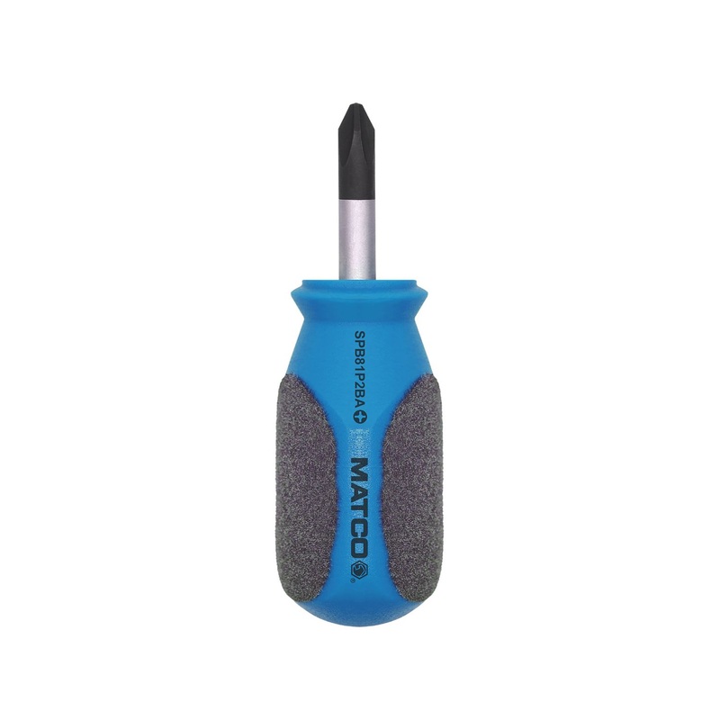 1/4" X 3-1/8" STUBBY PHILLIPS P2 - BLUE