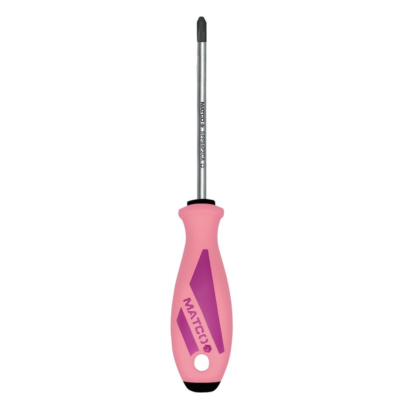 1/4 X 4 P2 SCREWDRIVER - PINK