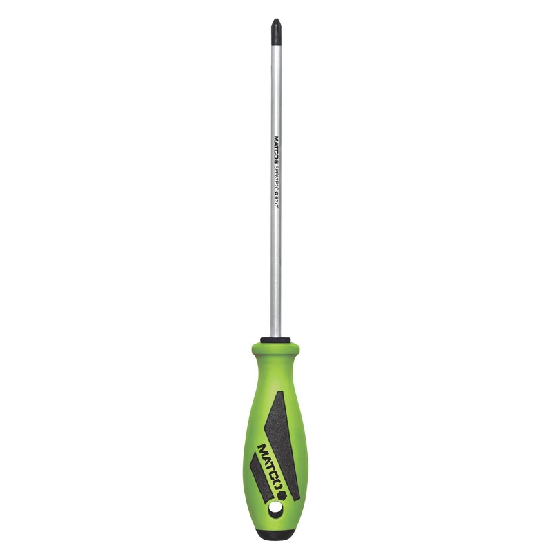 1/4" X 7" SCREWDRIVER PHILLIPS P2 - FLOURESCENT