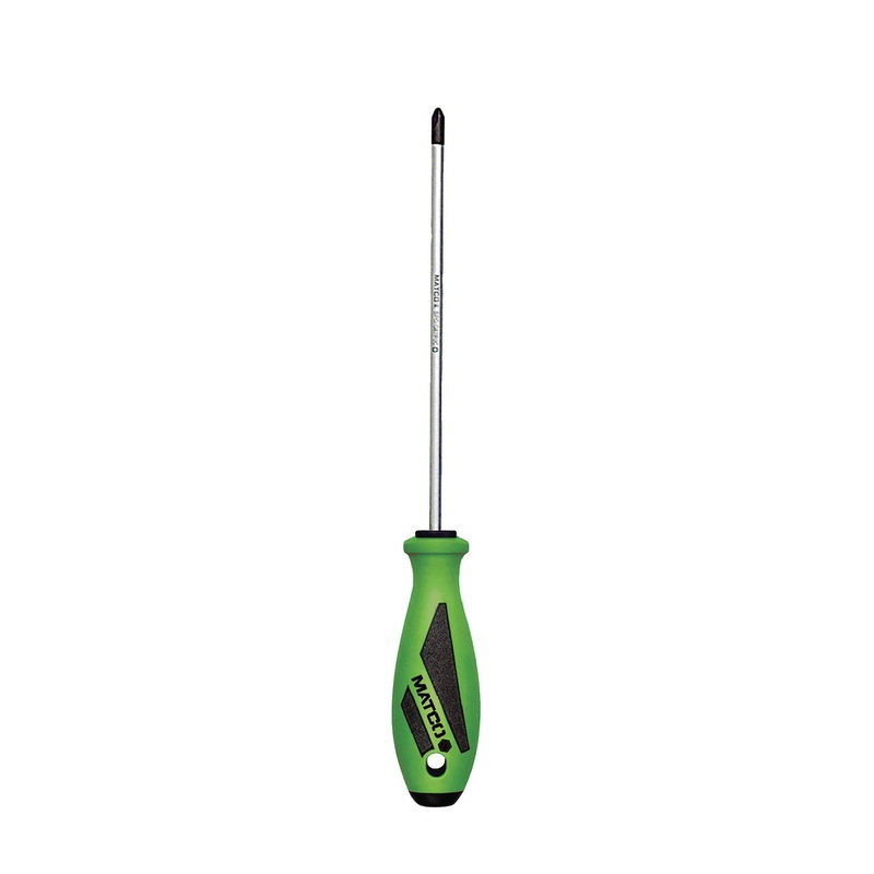 1/4" X 7" SCREWDRIVER PHILLIPS P2 - GREEN