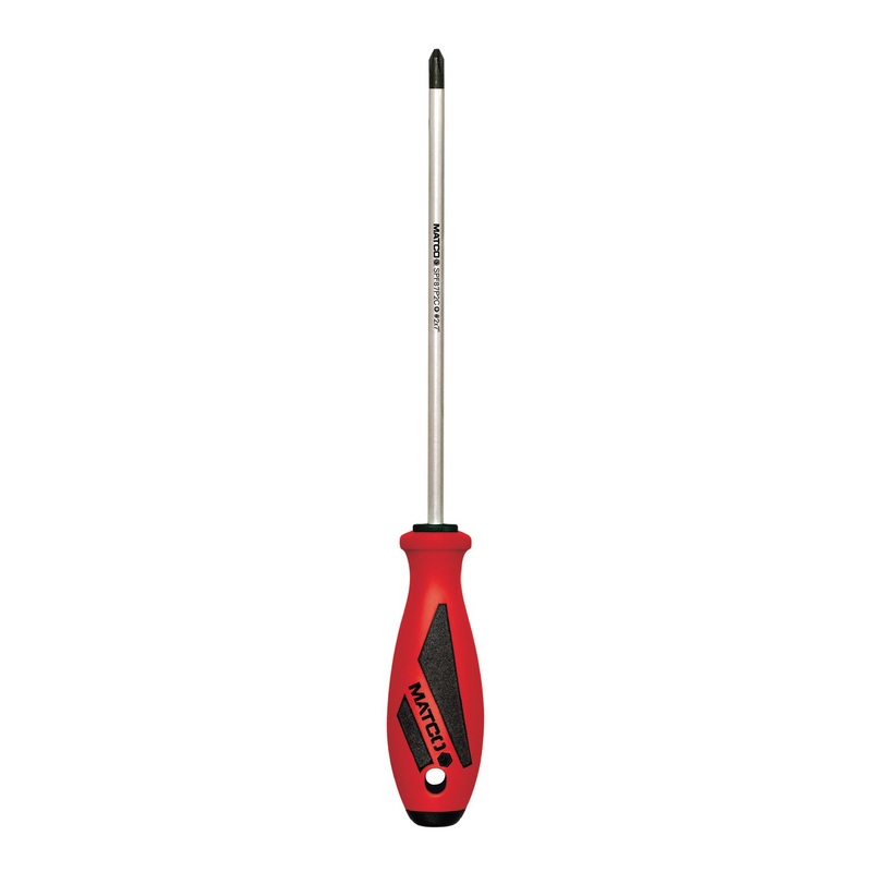 1/4" X 7" SCREWDRIVER PHILLIPS P2 - RED