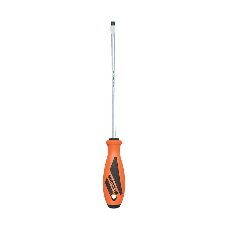 1/4" X 8" SLOTTED SCREWDRIVER - ORANGE