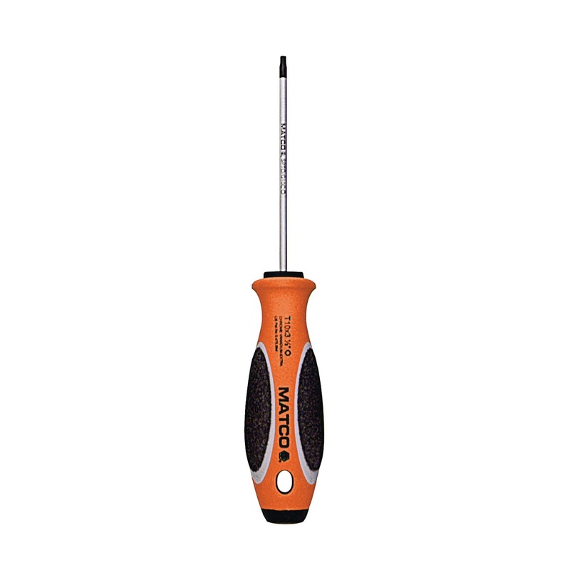 3-1/2" X T10 TORX SCREWDRIVER - ORANGE