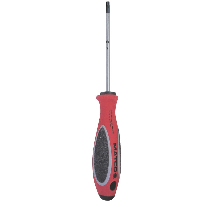 3-1/2" X T10 TORX SCREWDRIVER - RED