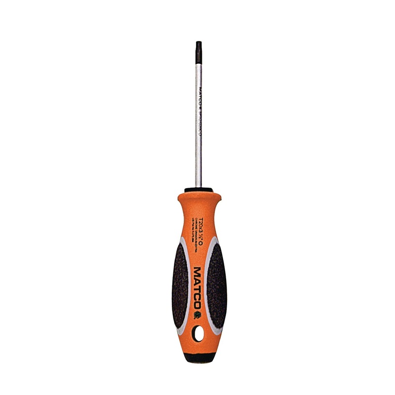 3-1/2" X T20 TORX SCREWDRIVER - ORANGE