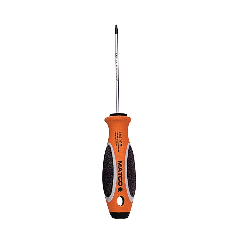 3-1/2" X T8 TORX SCREWDRIVER - ORANGE
