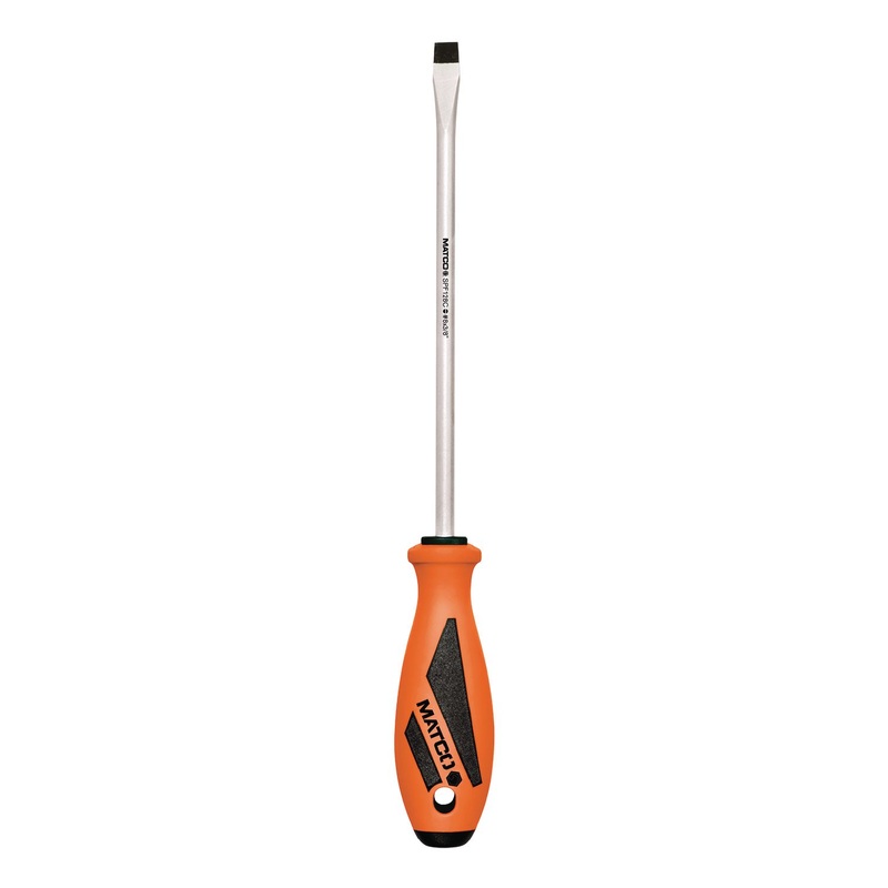 3/8" X 8" SLOT SCREWDRIVER - ORANGE