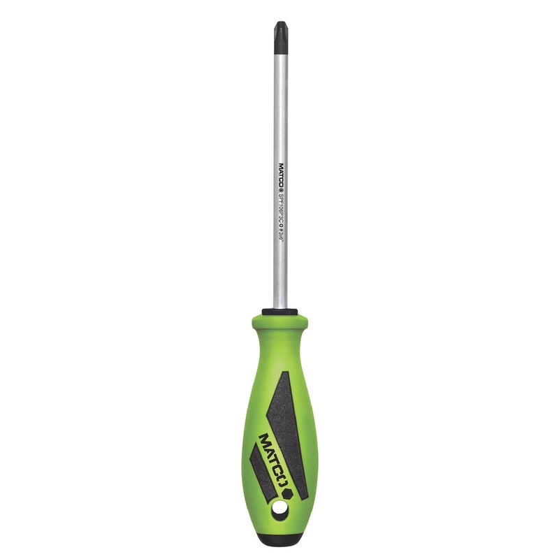 5/16" X 6" SCREWDRIVER PHILLIPS P3 - FLOURESCENT