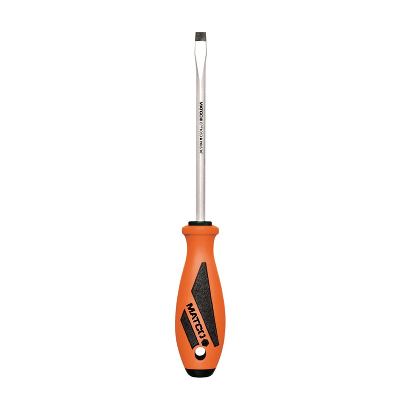 5/16" X 6" SLOT SCREWDRIVER - ORANGE
