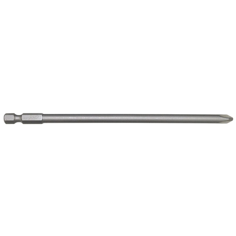 ACR PH2 X 6'' 1/4'' DRIVE S2 STEEL POWER BIT