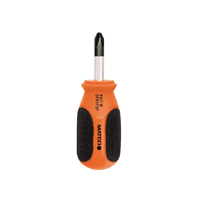 1/4" X 1" STUBBY PHILLIPS P2 - ORANGE