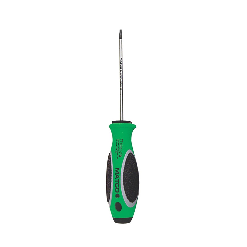 3-1/2" X TT10 TORX SCREWDRIVER - GREEN