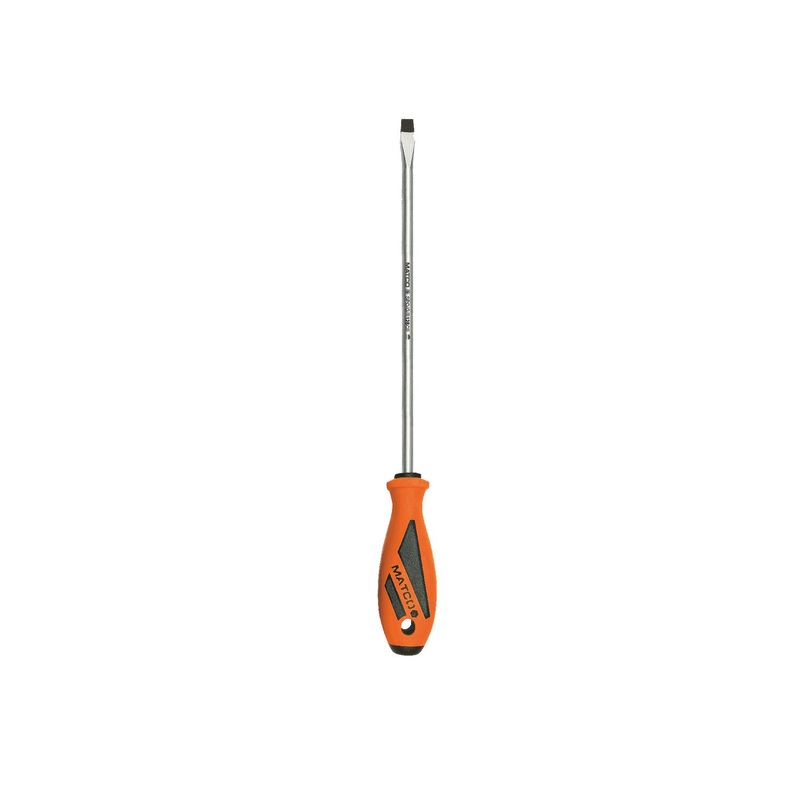 3/8" X 8" SLOTTED SCREWDRIVER ORANGE