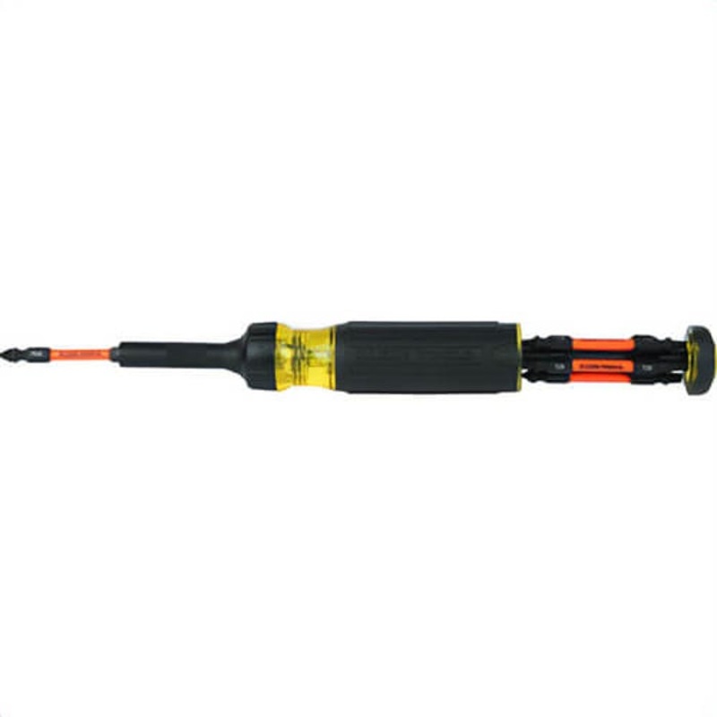Klein 32313HD Ratcheting Impact Rated Screwdriver 13-in-1, Steel