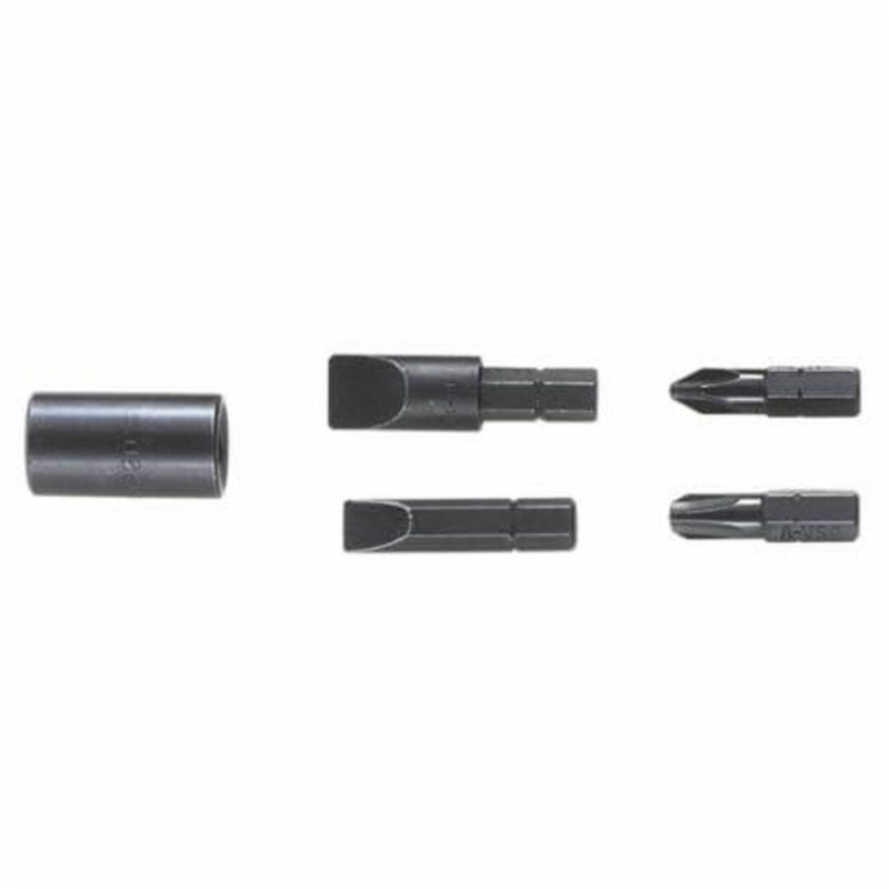Klein 70229 Screwdriver Bit Set, 4 pc, Steel