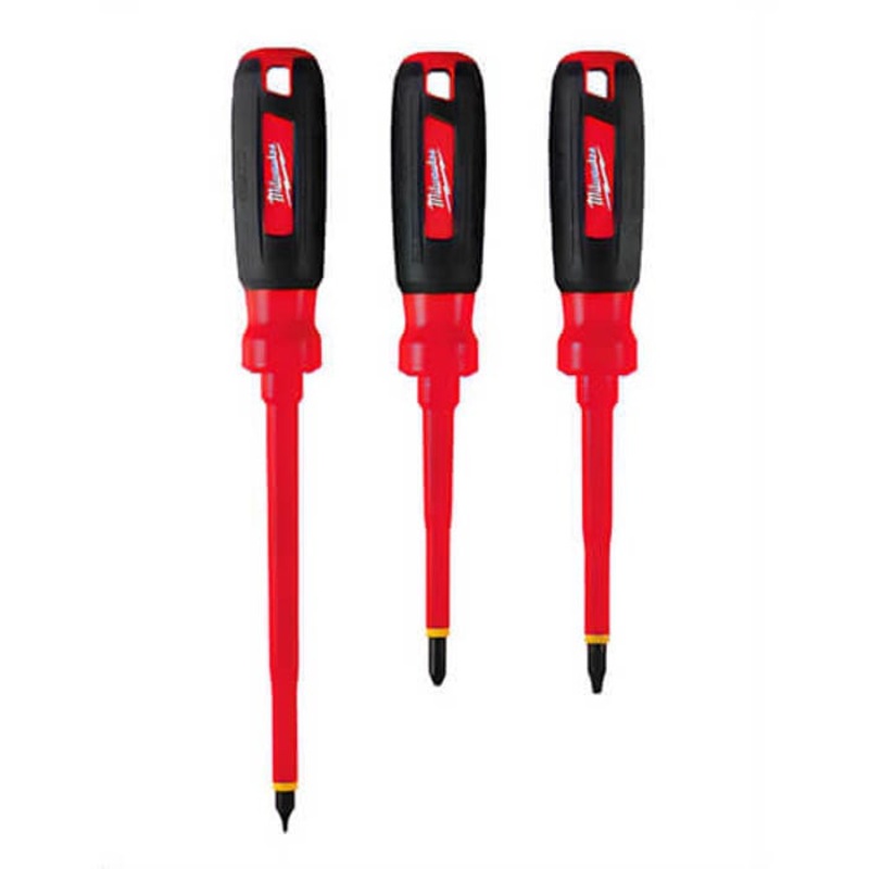 Milwaukee 48-22-2202 Insulated Screwdriver Set, 3 pc