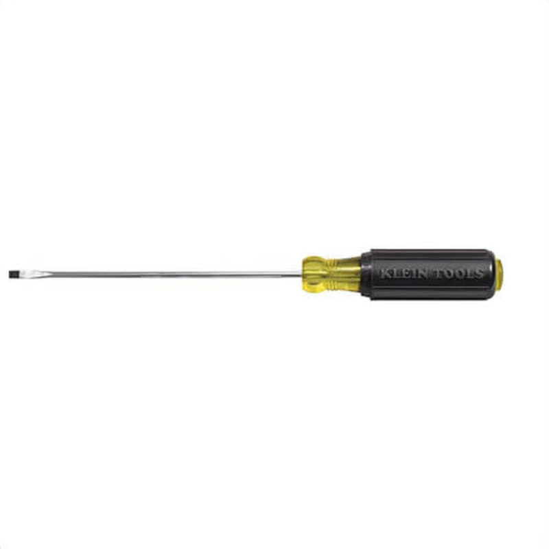 Klein 607-4 Cushion-Grip Mini Cabinet Screwdriver, 3/32 in Tip, 4 in