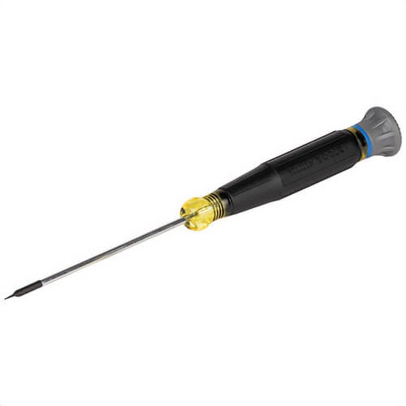 Klein 6243 Slotted Precision Screwdriver, 3/32 in, 3 in Shank