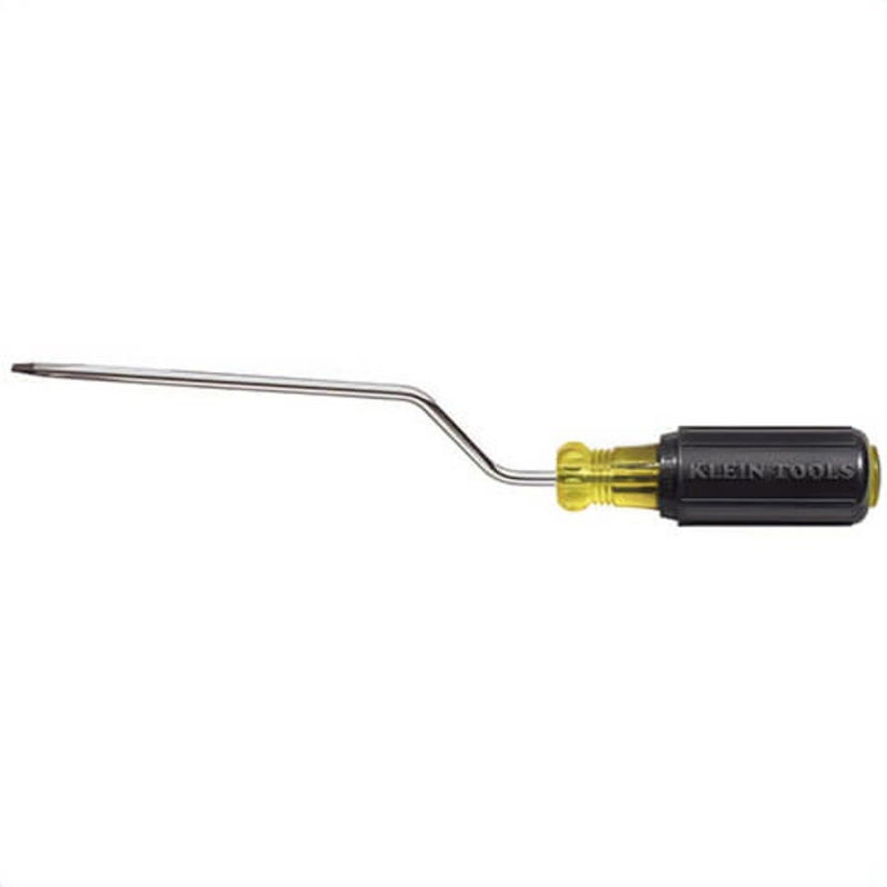 Klein 670-6 Rapi-Driv Screwdriver, Steel 3/16 in Cabinet Tip, 6 in Shank