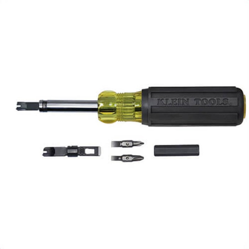 Klein VDV001-081 Punchdown Screwdriver Multi-Tool, 3/8 in Hex
