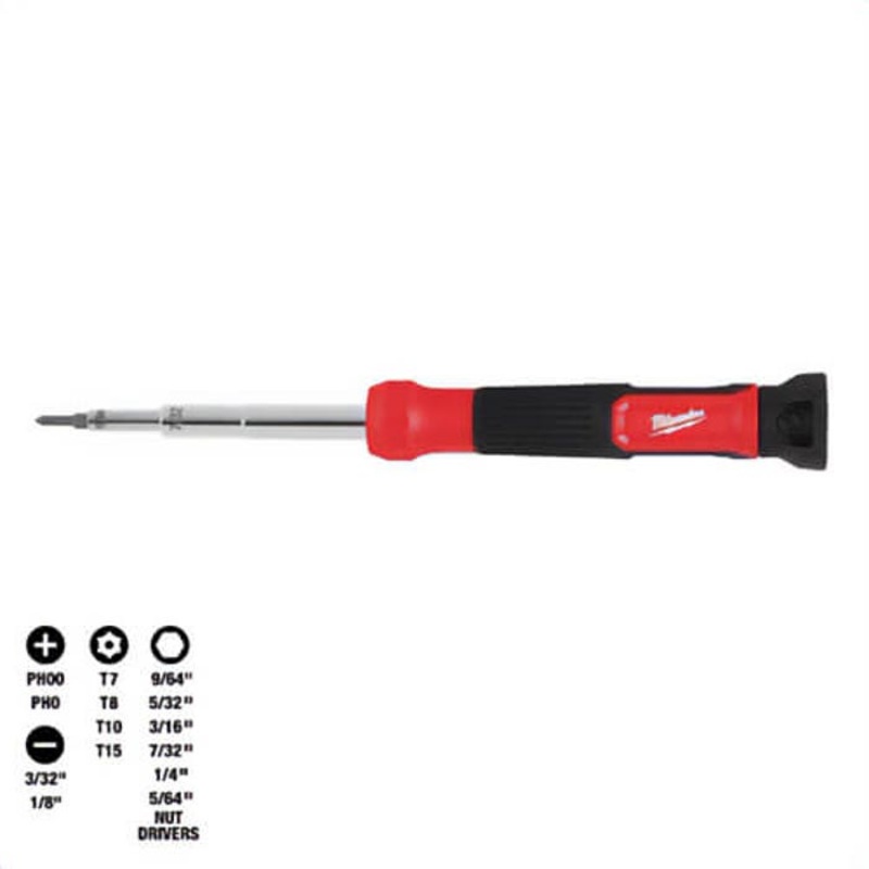 Milwaukee 48-22-2933 14-in-1 Precision Multi-Bit Screwdriver