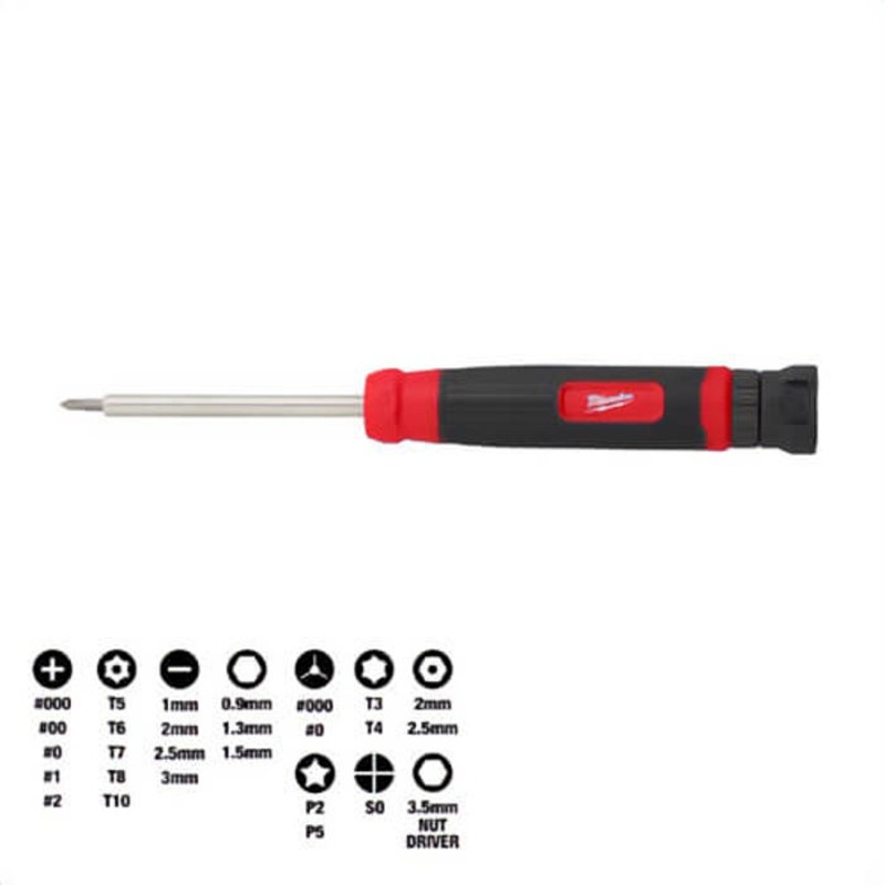 Milwaukee 48-22-2934 27-in-1 Security Precision Multi-Bit Screwdriver