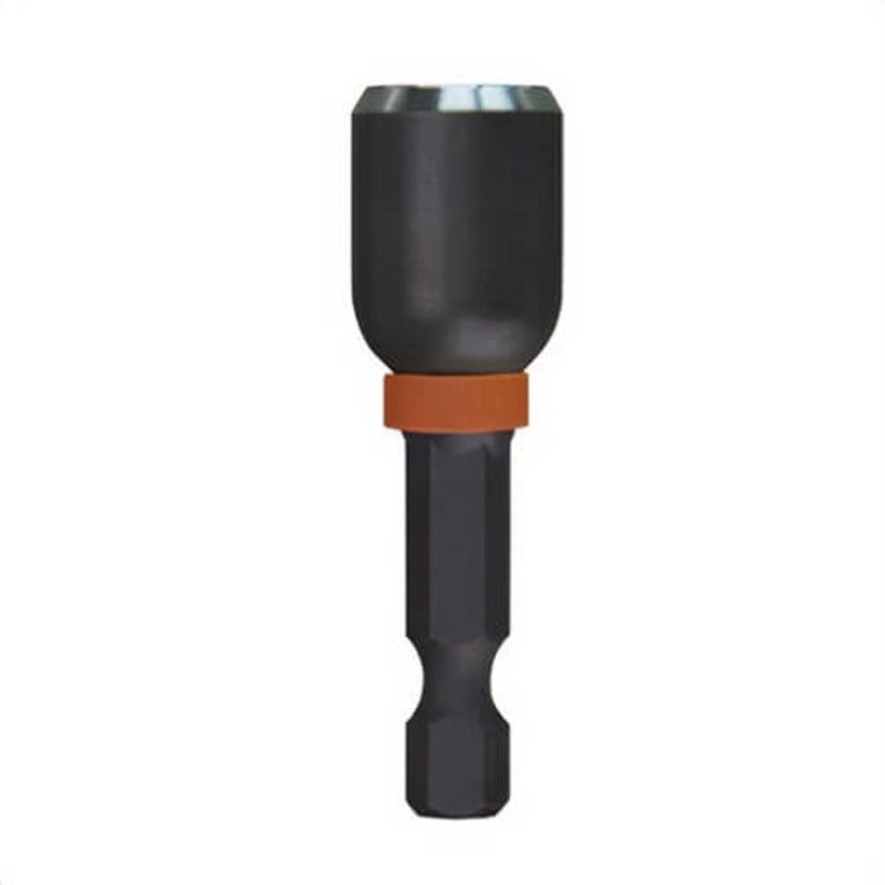 Milwaukee 49-66-0506 ShockWave Impact Duty Magnetic Impact Nut Driver, 7/16 in Chamfered Edge Point, 1-7/8 in OAL