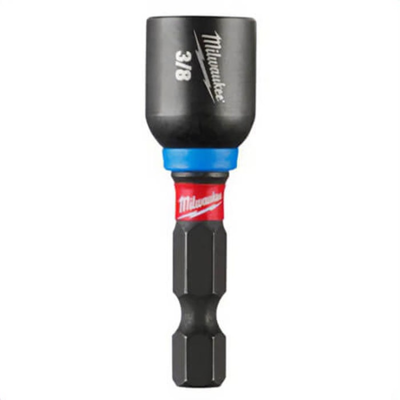 Milwaukee 49-66-4505 ShockWave Magnetic Nut Driver, 3/8 in Drive, Proprietary Steel
