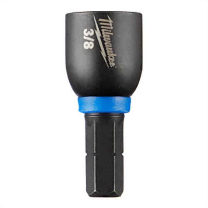 Milwaukee 49-66-4515 ShockWave Impact Duty Magnetic Insert Nut Driver, 3/8 in Drive, 3/8 in Hex, 3 pk