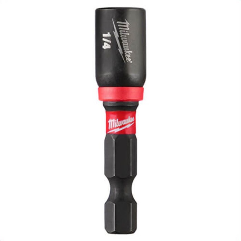 Milwaukee 49-66-4522 Magnetic Nut Driver, 1/4 in Drive, Proprietary Steel, 3 pk