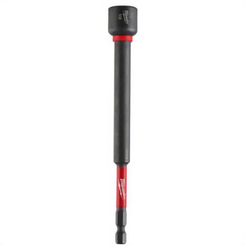Milwaukee 49-66-4587 ShockWave Impact Duty Magnetic Nut Driver, 1/2, 6 in Drive, Alloy Steel