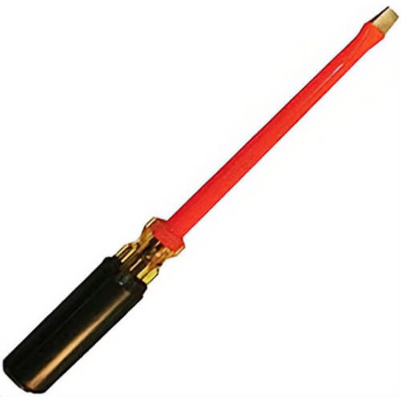 Cementex MC4P-CG Screwdriver, Cushion Grip, 3/16 x 4 in, Cabinet Tip