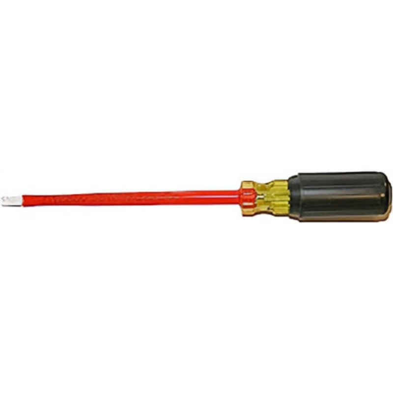 Cementex MC6P-CG Screwdriver, Cushion Grip, 3/16 x 6 in, Cabinet Tip