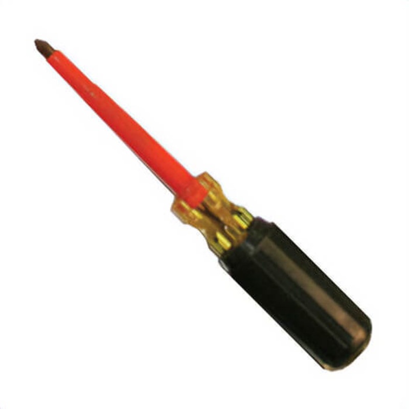 Cementex P2-4-CG Screwdriver, Cushion Grip, #2 x 4 in, Phillips Tip