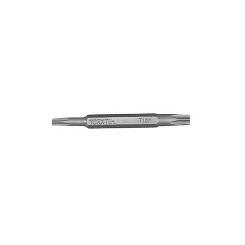 Klein 13105 Screwdriver Bit, Double-Ended Replacement Tamperproof, Imperial, T8/T15 point, Torx point, 1-1/2 in OAL