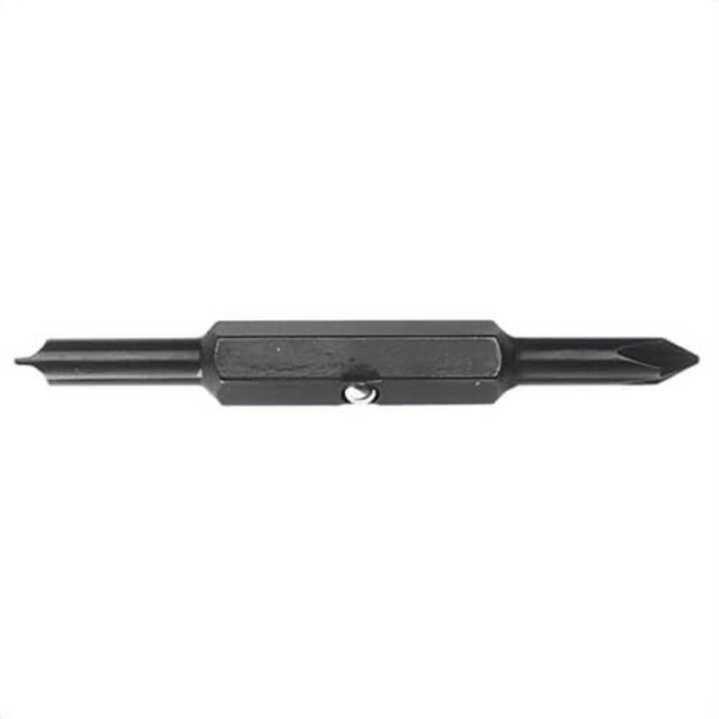 Klein 32479 Replacement Bit, Imperial, #2, 9/32 in point, Phillips/Slotted point, 2-3/4 in OAL