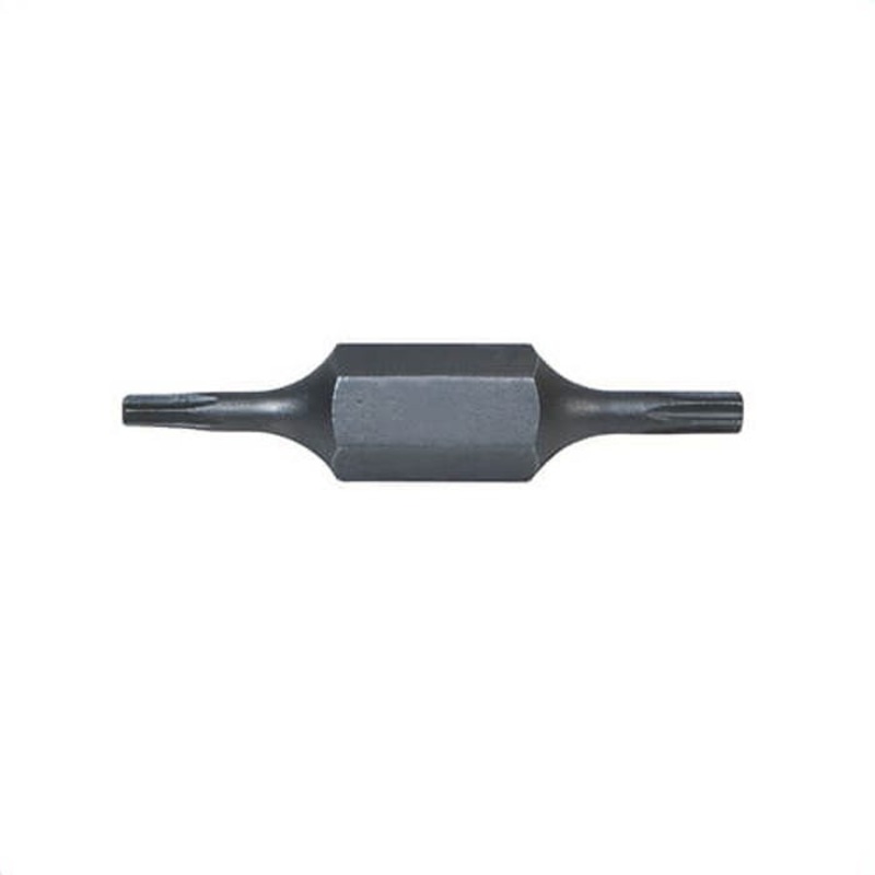 Klein 32540 Tamperproof Screwdriver Bit, TT7/TT8 Torx Point, 1 in OAL, Torx Tip, Steel