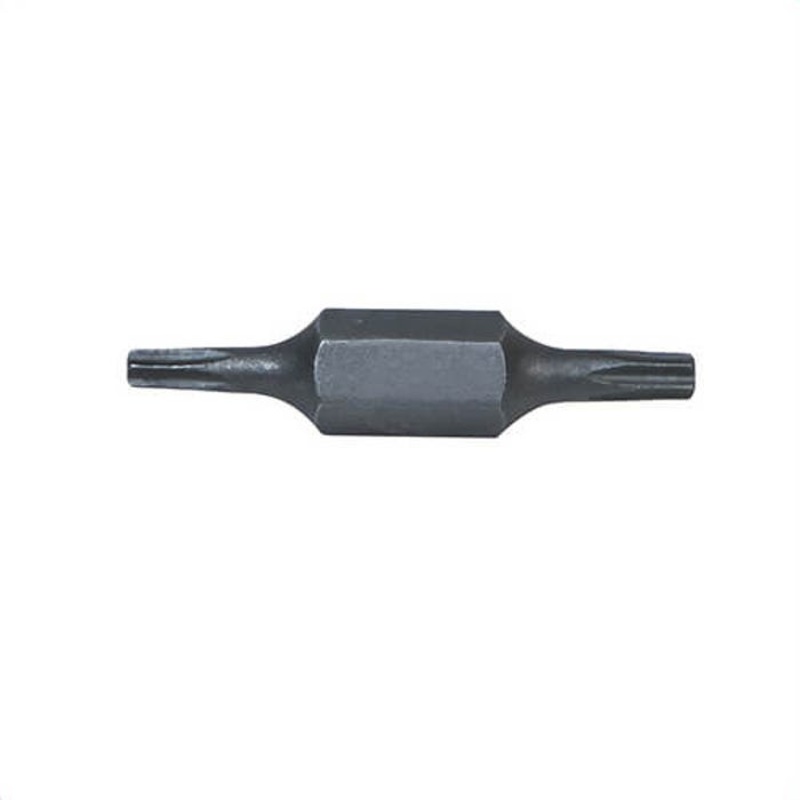 Klein 32541 Replacement Bit, Tamperproof, Imperial, TT9, TT10 point, Torx point, Torx, Steel