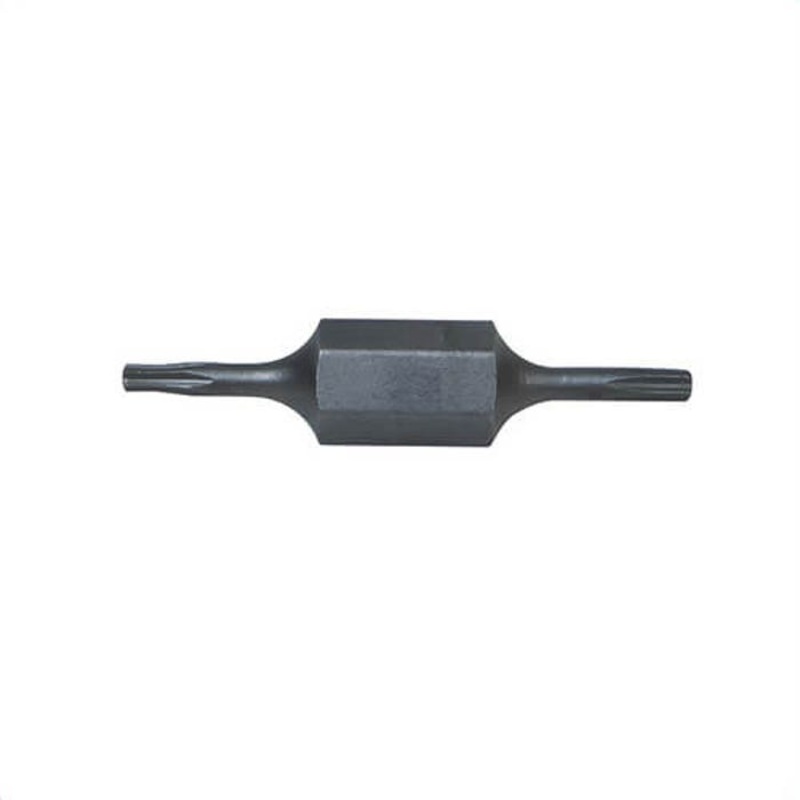 Klein 32544 Replacement Bit, Standard, Imperial, #6, #7 point, Torx point, Torx, Steel